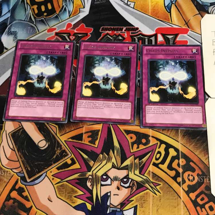 英語版 カオス・インフィニティ 3 レア 3枚セット てら