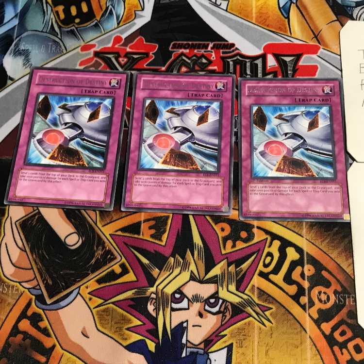英語版 デステニー・デストロイ 1 レア 3枚セット てら