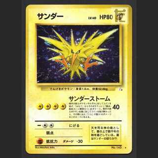 サンダー LV.40【プレイド】旧裏/管理:MP7995