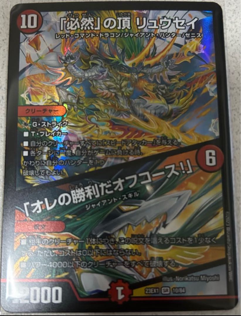 「必然」の頂　リュウセイ/「オレの勝利だオフコース！」