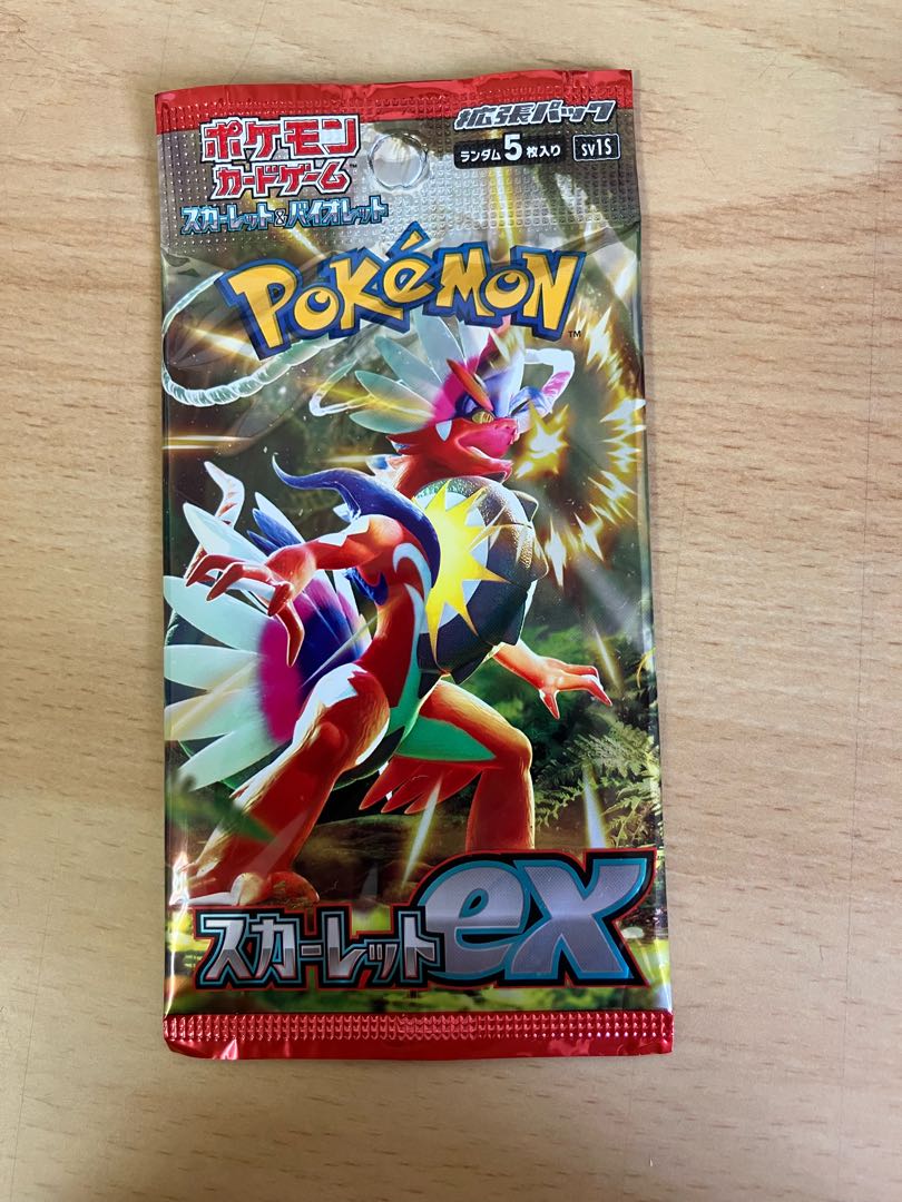 スカーレットex 未開封パック PK-579