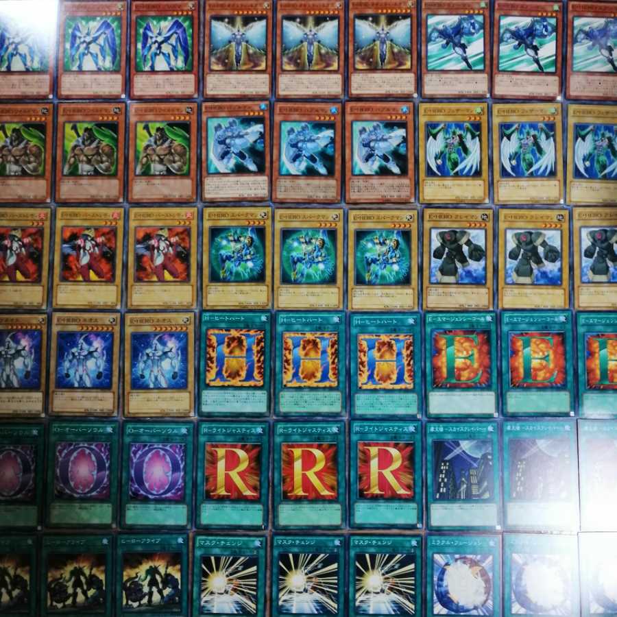 エレメンタルヒーローデッキパーツ