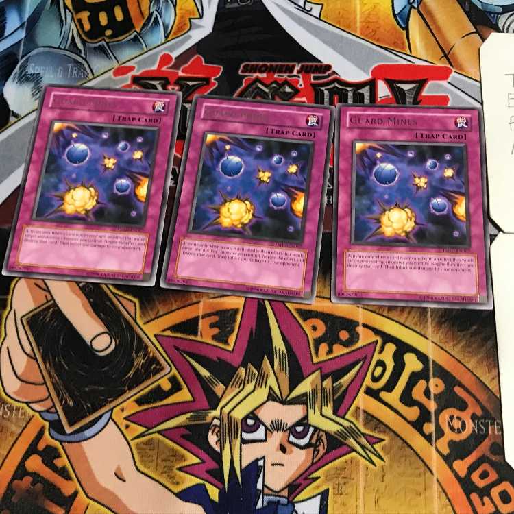 English Guard Mines 1 rare, set of 3 Tera.