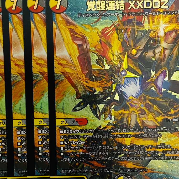 覚醒連結 XXDDZ 4枚 DM-23-BD-1-SE9