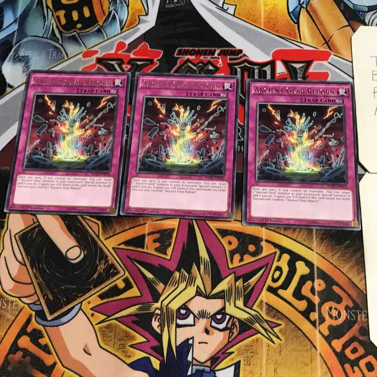 英語版 古代の機械蘇生 1 レア 3枚セット てら