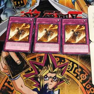 英語版 捨て身の宝札 3 レア 3枚セット てら