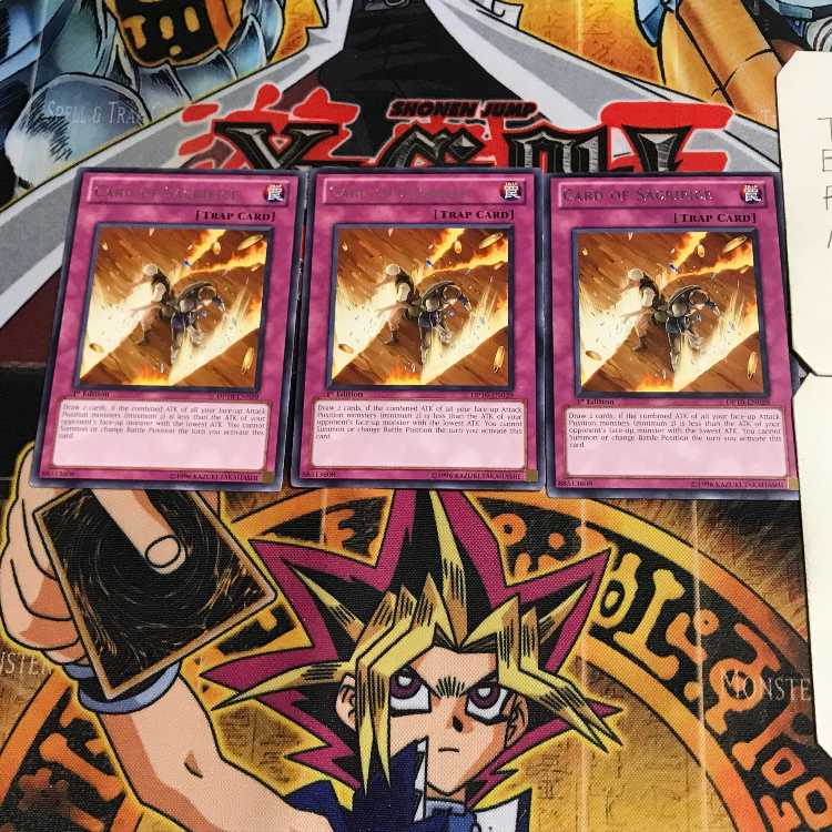 英語版 捨て身の宝札 4 レア 3枚セット てら