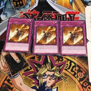 英語版 捨て身の宝札 7 レア 3枚セット てら