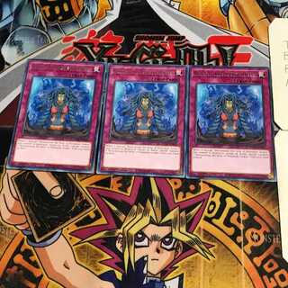 英語版 蛇神降臨 4 レア 3枚セット てら