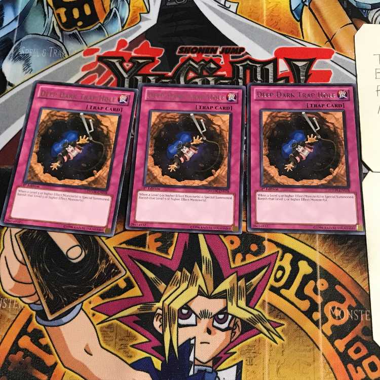 英語版 深黒の落とし穴 3 レア 3枚セット てら