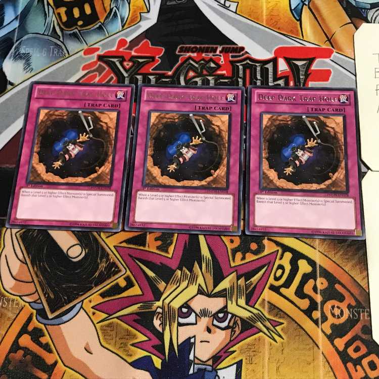 英語版 深黒の落とし穴 4 レア 3枚セット てら