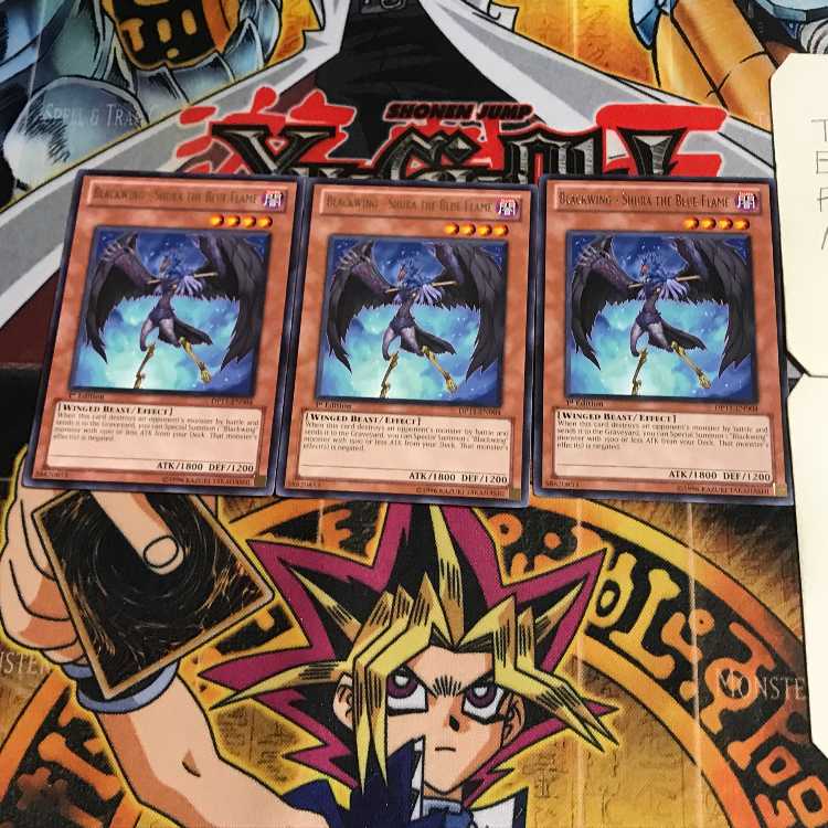 English BF-Shura of Blue Fire 1 rare, set of 3 Tera