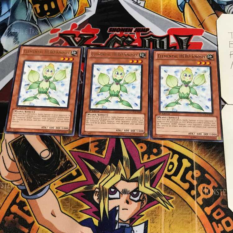 英語版 E・HERO クノスペ 1 レア 3枚セット てら