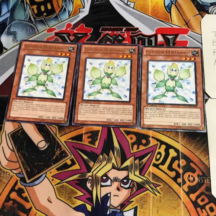 英語版 E・HERO クノスペ 2 レア 3枚セット てら