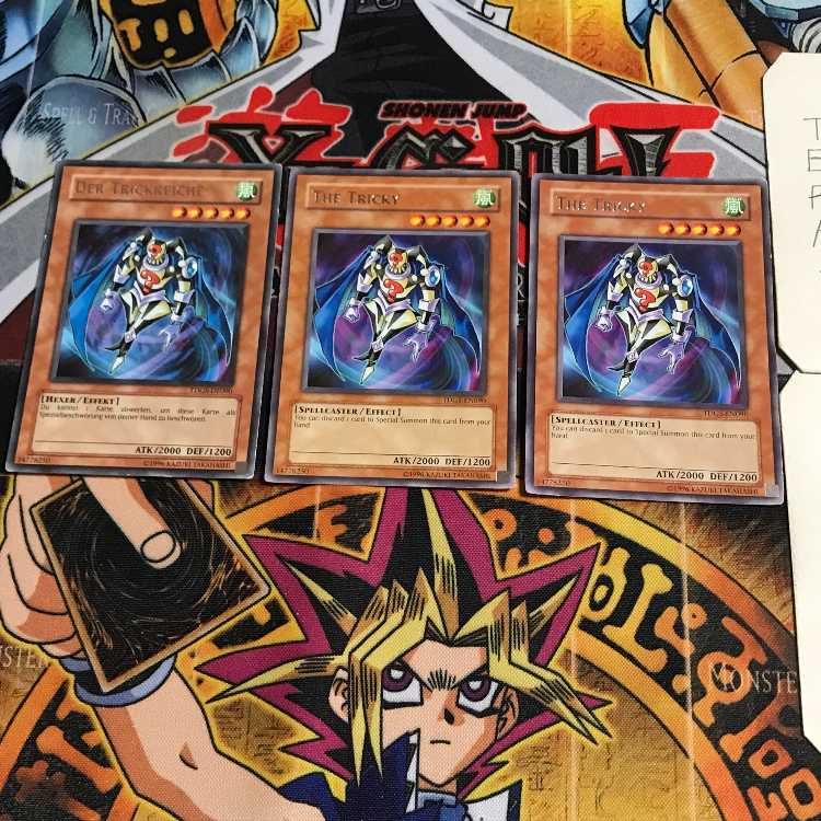 English The Tricky 1 rare, set of 3 Tera.