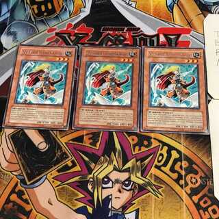 English XX-Saber Flam Knight 2 Rare Set of 3 Tera.