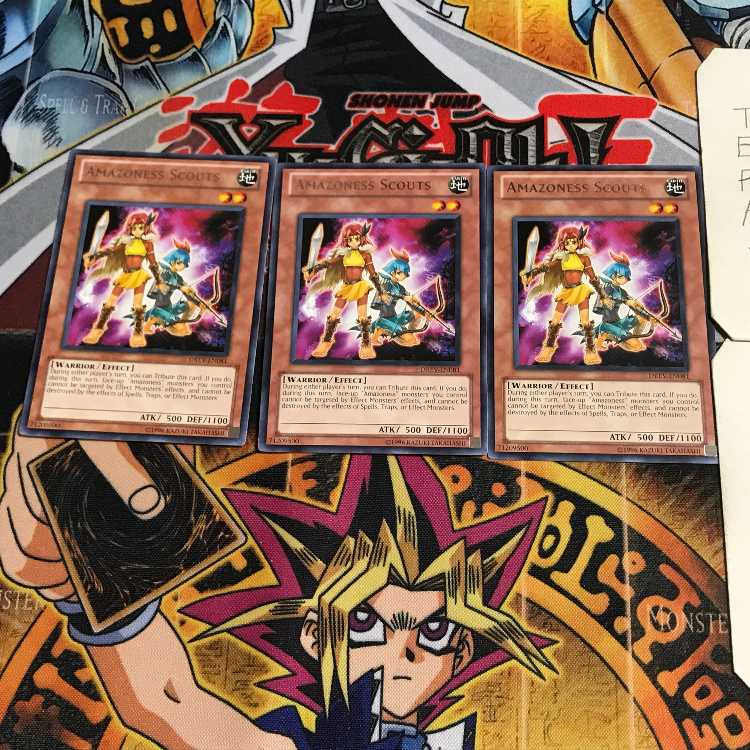 English Amazoness Scouts 1 rare, set of 3 Tera.