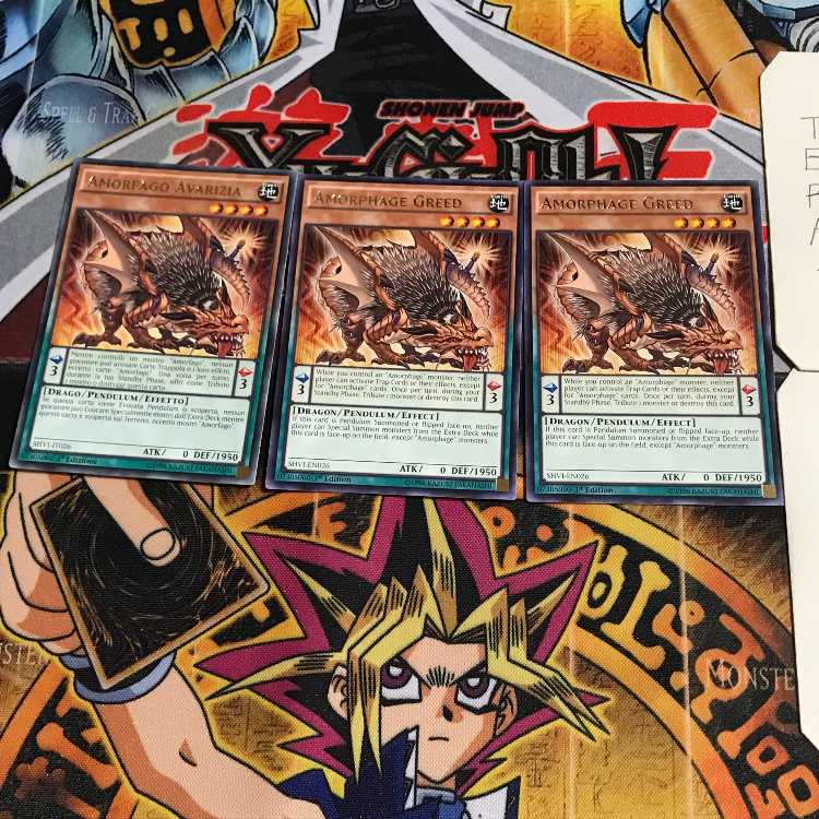 英語版 アモルファージ・プレスト 1 レア 3枚セット てら