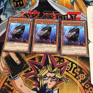 英語版 エンシェント・シャーク ハイパー・メガロドン 8 レア 3枚セット てら