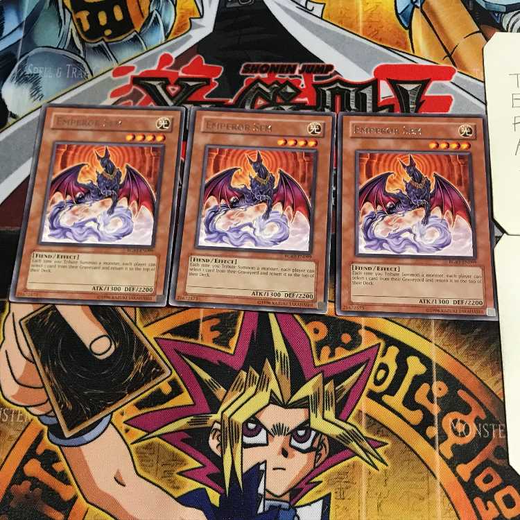 英語版 エンペラーストゥム 1 レア 3枚セット てら