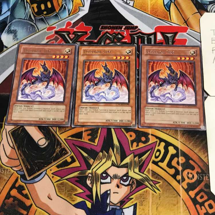 英語版 エンペラーストゥム 4 レア 3枚セット てら