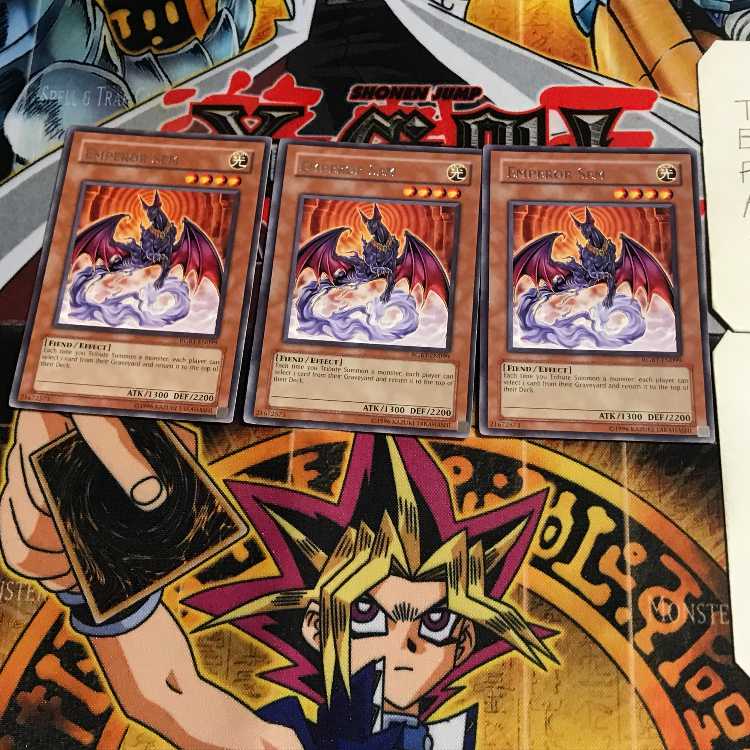 英語版 エンペラーストゥム 5 レア 3枚セット てら