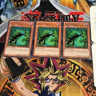 英語版 カゲトカゲ 4 レア 3枚セット てら