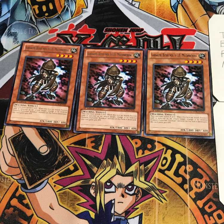 英語版 カラクリ武者 六参壱八 5 レア 3枚セット てら