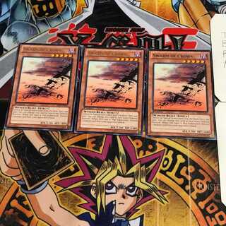 英語版 カラスの巨群 1 レア 3枚セット てら