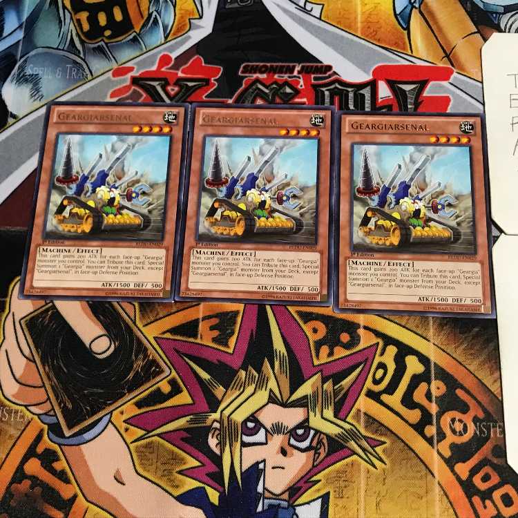 英語版 ギアギアーセナル 3 レア 3枚セット てら