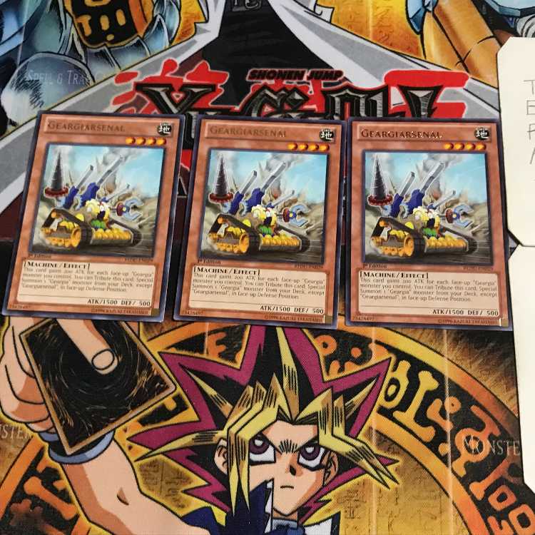 英語版 ギアギアーセナル 5 レア 3枚セット てら