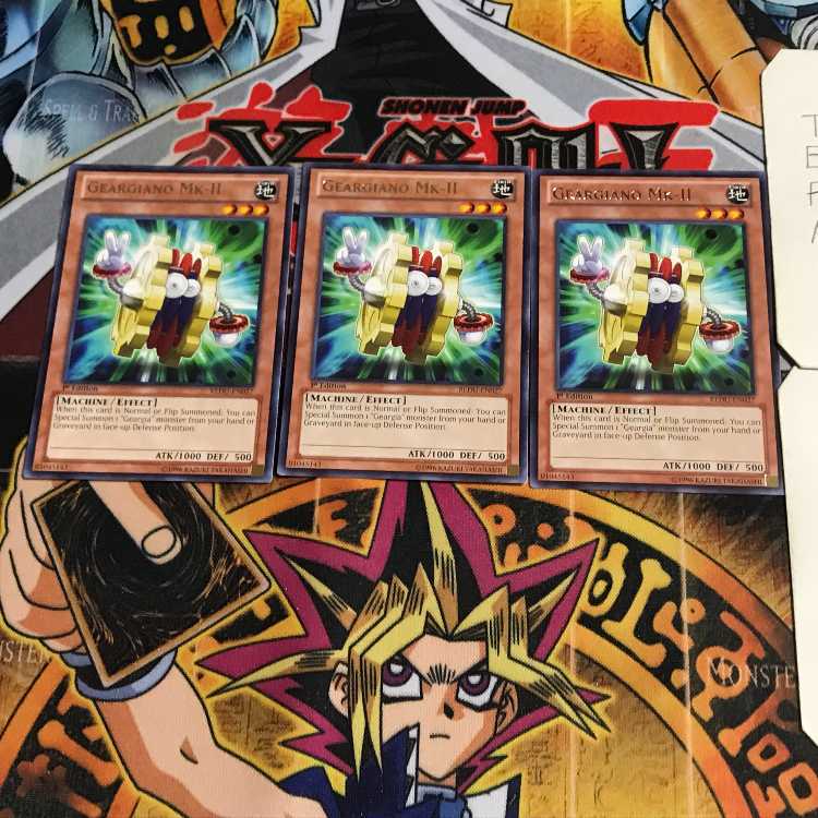 英語版 ギアギアーノ Mk-II 3 レア 3枚セット てら