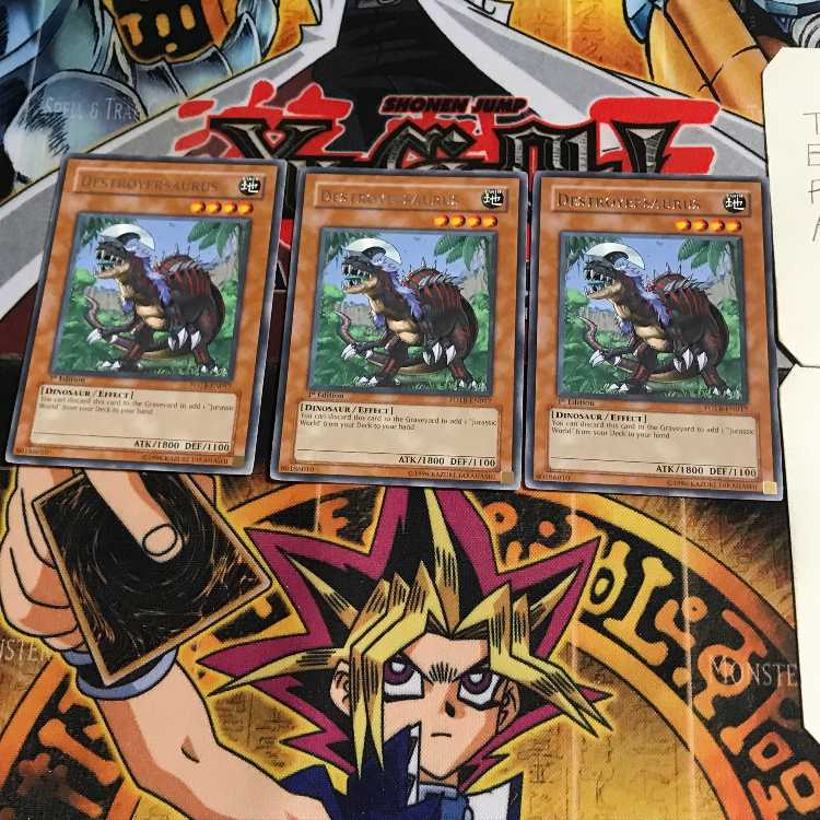 英語版 キラーザウルス 1 レア 3枚セット てら