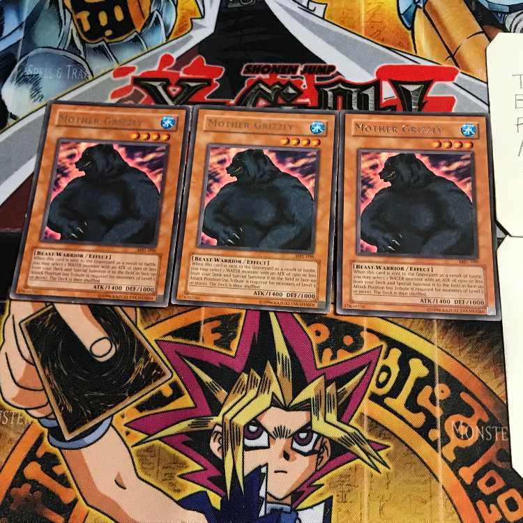 English Mother Grizzly 1 rare, set of 3 Tera.