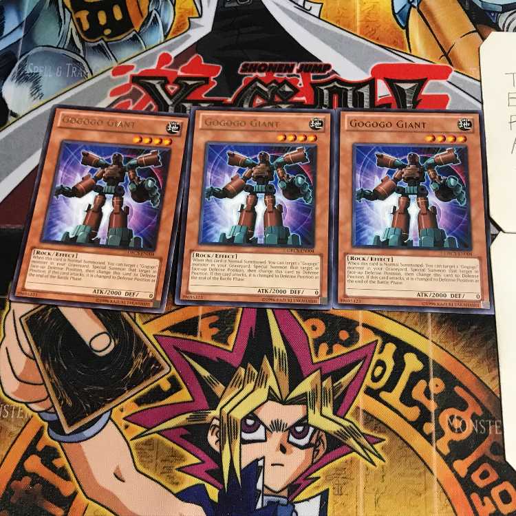 英語版 ゴゴゴジャイアント 1 レア 3枚セット てら
