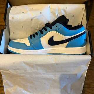AIR JORDAN 1LOW ユニバーシティブルー　NIKE 28cm