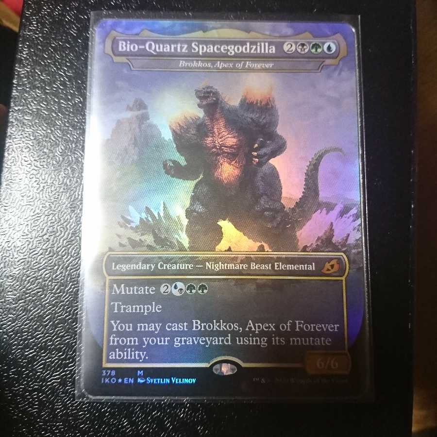 foil 結晶怪獣、スペースゴジラ ブロコス