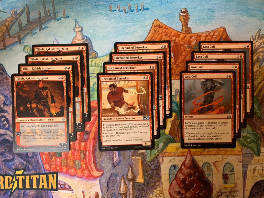 【英語版】スタンダード赤アンコモンまとめ売り