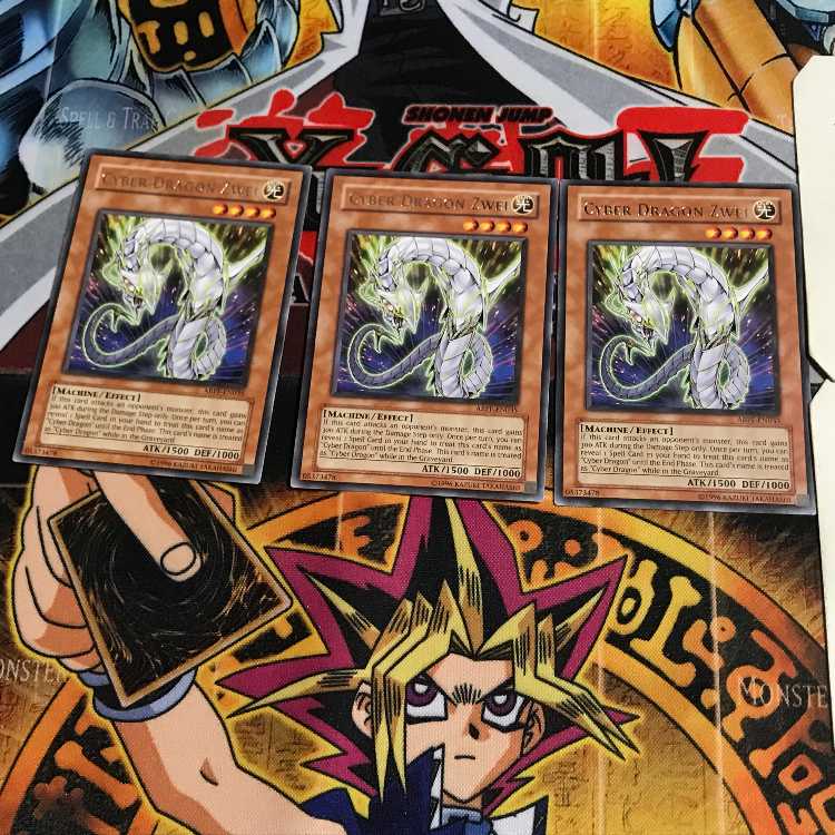 英語版 サイバー・ドラゴン・ツヴァイ 5 レア 3枚セット てら