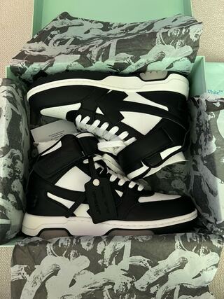Off-White Out Of Office Mid Top Panda 24.5cm