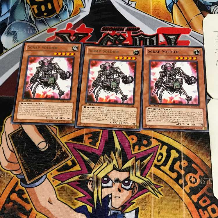 英語版 スクラップ・ソルジャー 3 レア 3枚セット てら