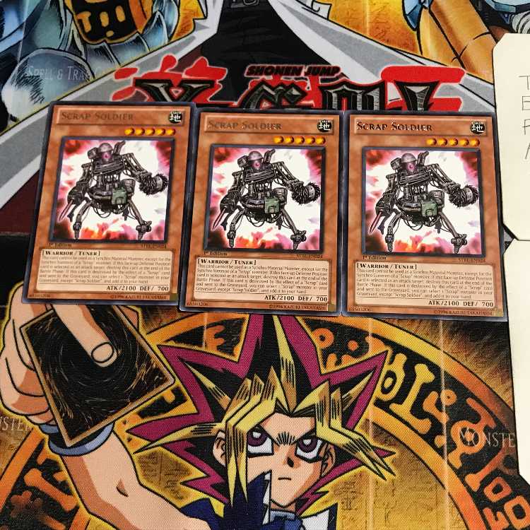 英語版 スクラップ・ソルジャー 4 レア 3枚セット てら