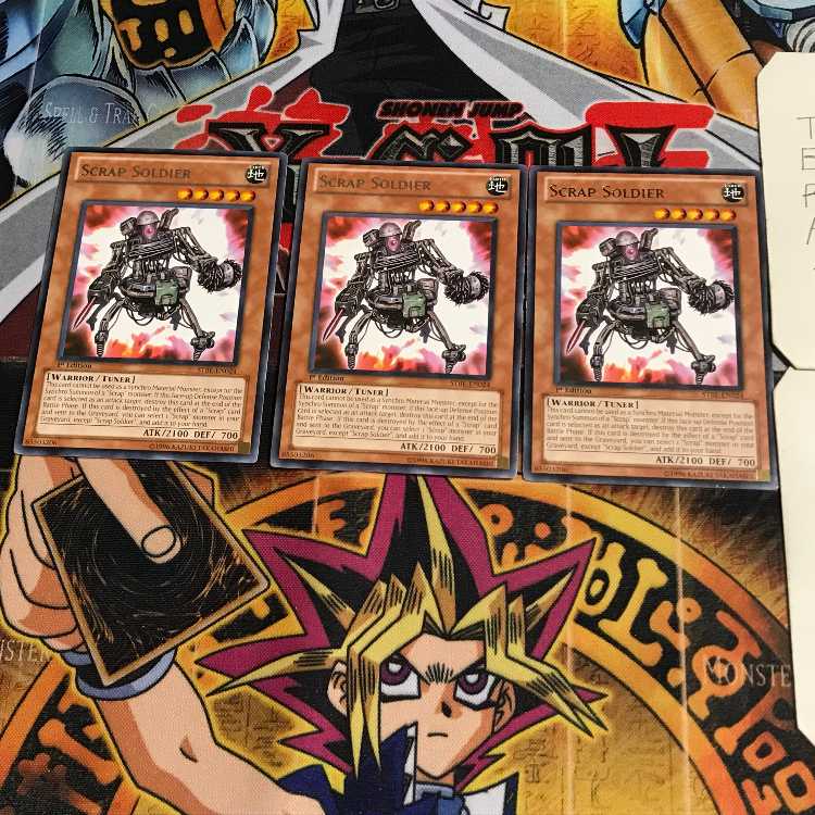 英語版 スクラップ・ソルジャー 6 レア 3枚セット てら