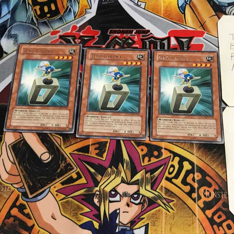 英語版 ゼロ・ガードナー 1 レア 3枚セット てら