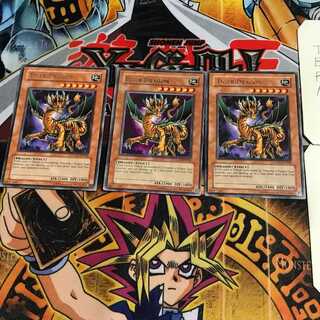 英語版 タイガードラゴン 1 レア 3枚セット てら