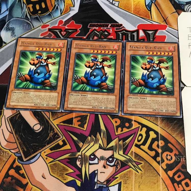 英語版 トゥーン・ドラゴン・エッガー 1 レア 3枚セット てら