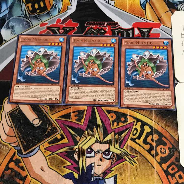 英語版 トゥーン・マーメイド 1 レア 3枚セット てら