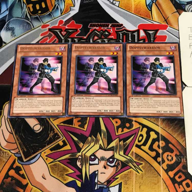 English Doppelwarrior 6 rare, set of 3 Tera.