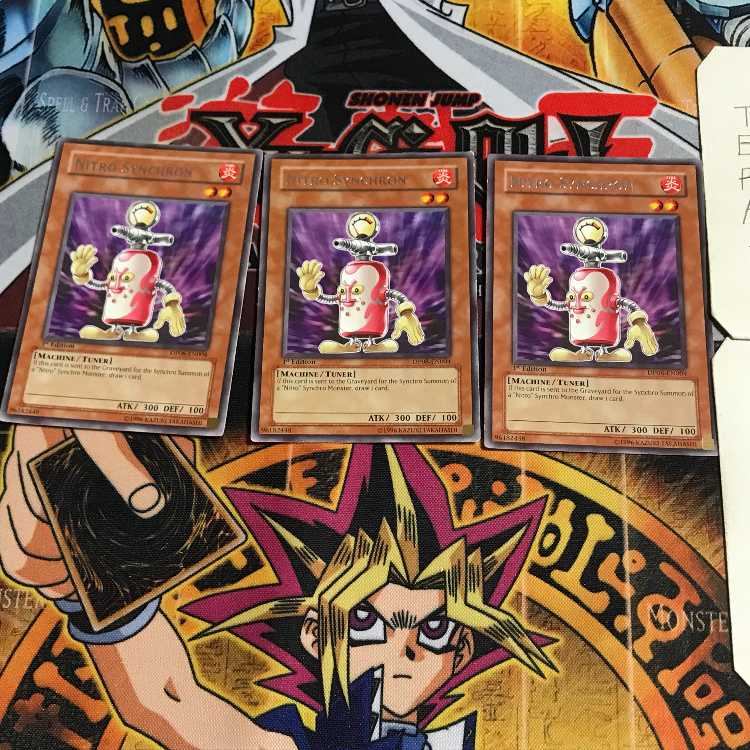 英語版 ニトロ・シンクロン 1 レア 3枚セット てら