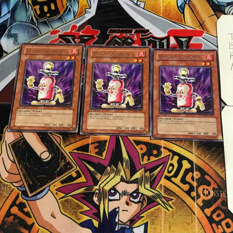 英語版 ニトロ・シンクロン 5 レア 3枚セット てら